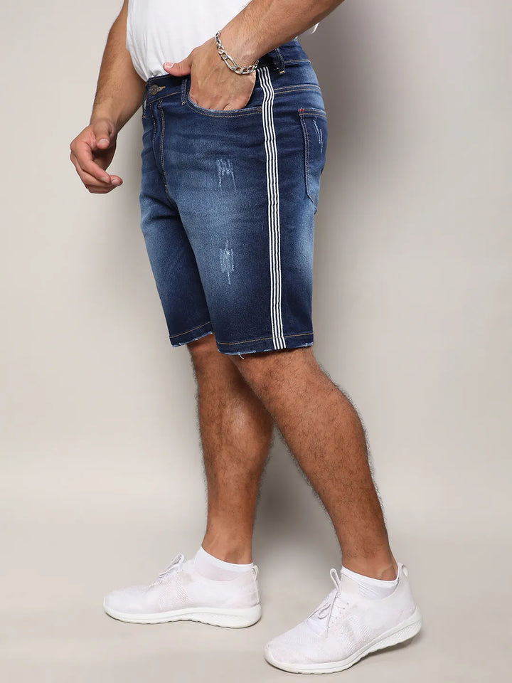 Regular Fit Denim Shorts