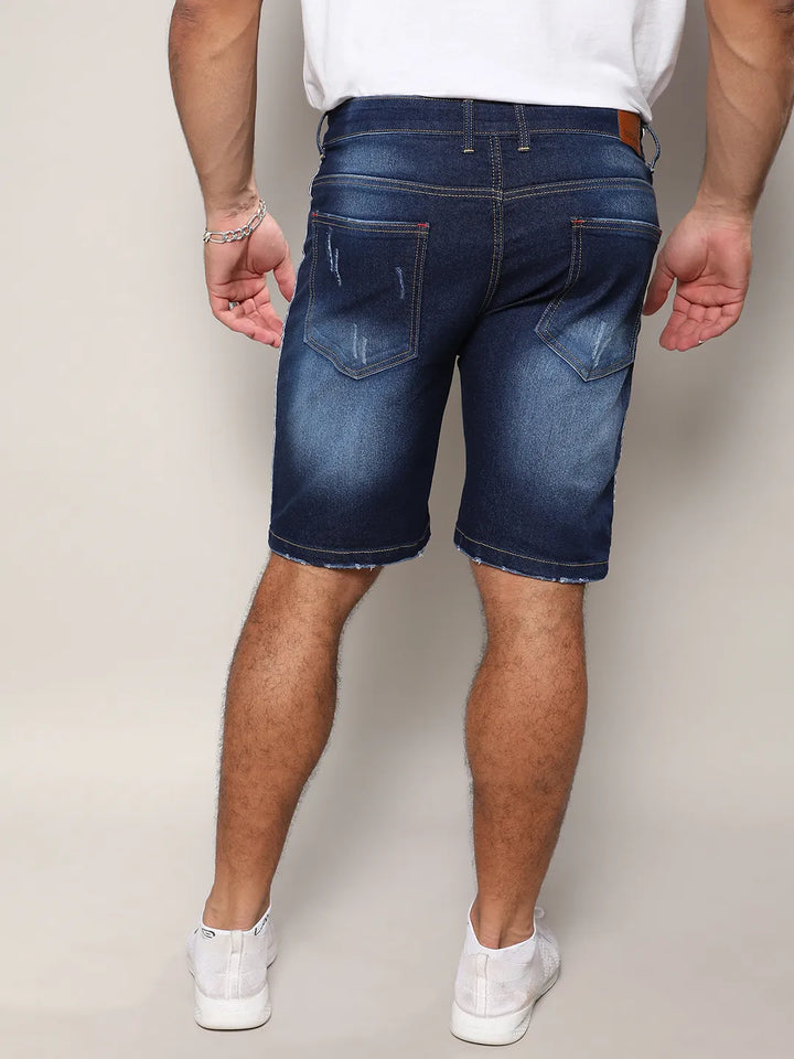 Regular Fit Denim Shorts