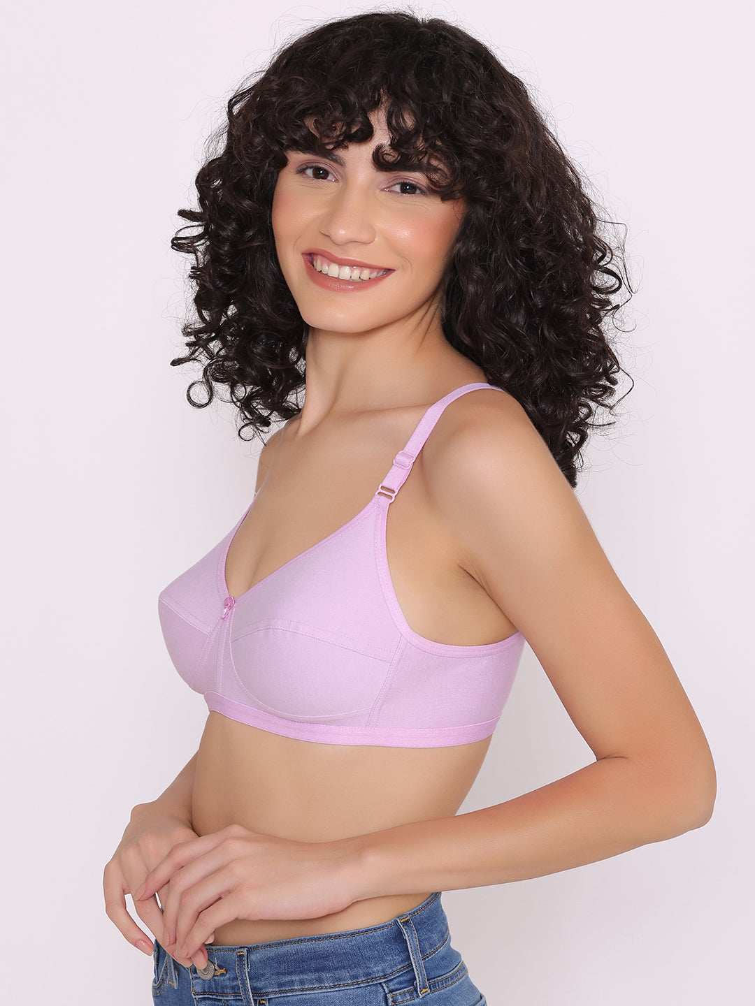 Women's Non Padded Non-Wired Regular Bra (Pack of 3)-ZOE