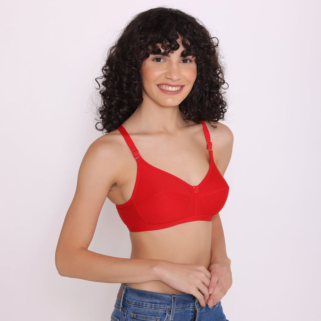 Women's Non Padded Non-Wired Regular Bra-ZOE