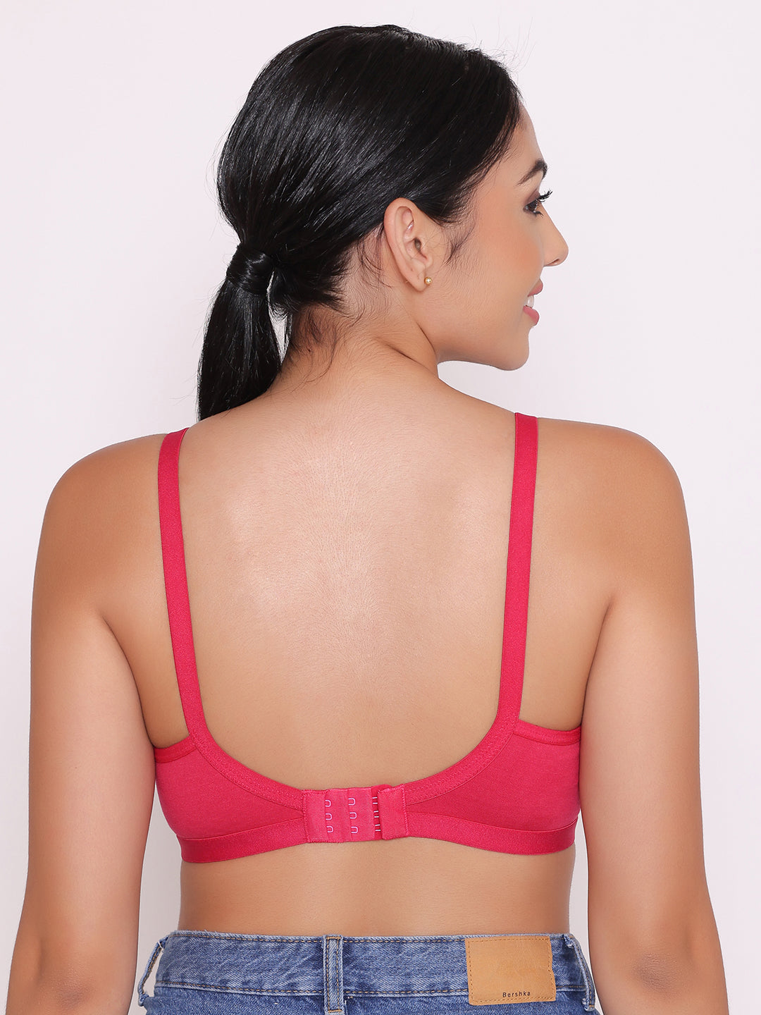 Women's Non Padded Non-Wired Regular Bra-Paris Combo of 2