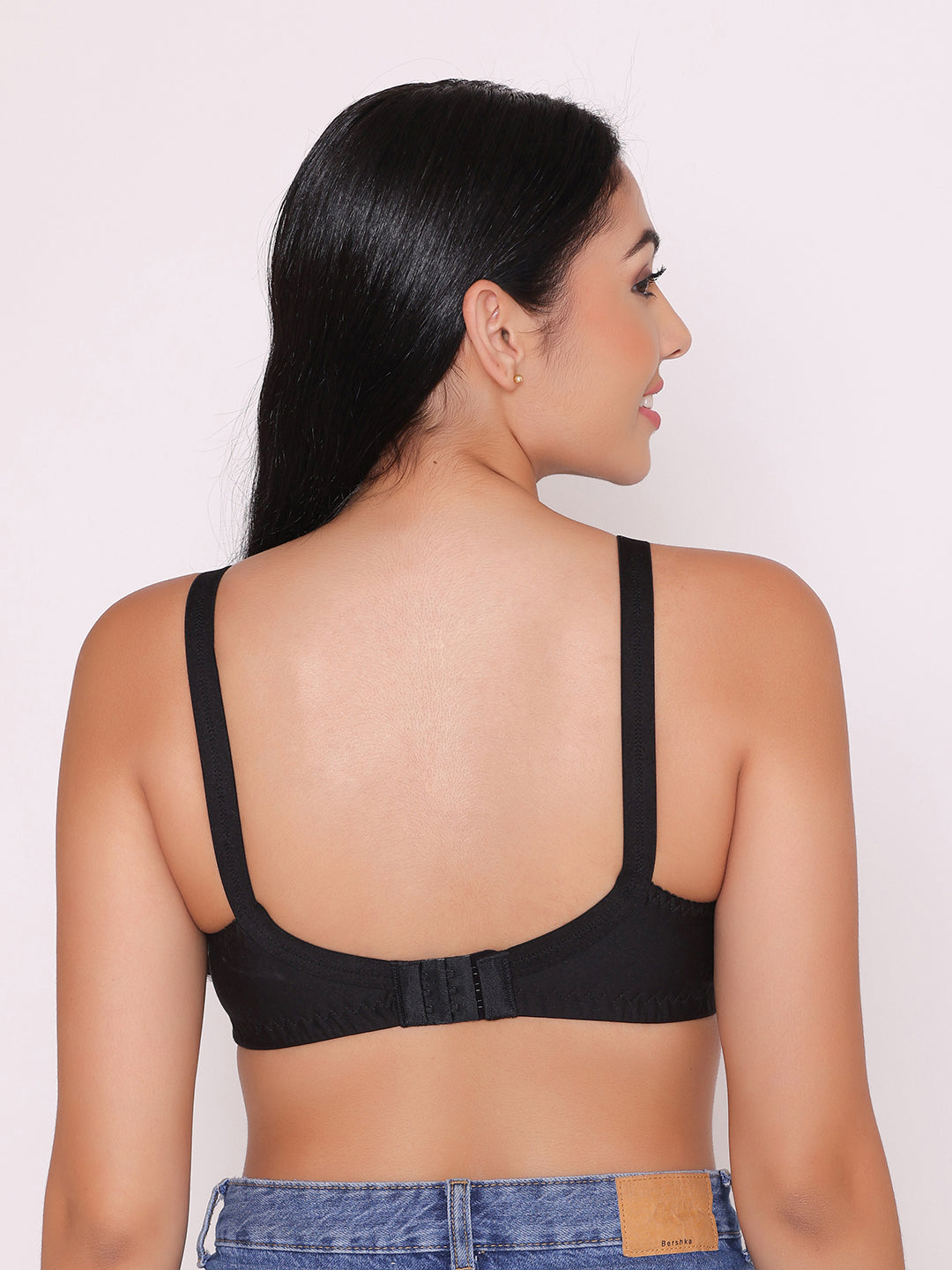 Women's Non Padded Full Coverage Net Bra (Pack of 5)-Thea