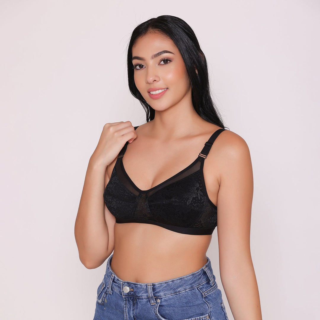 Women's power net Shaping Bra -AURA