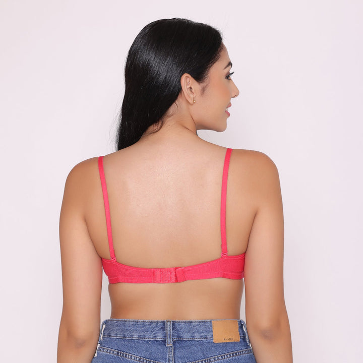 Lightly Padded Non Wired Tshirt Bra-ROMI