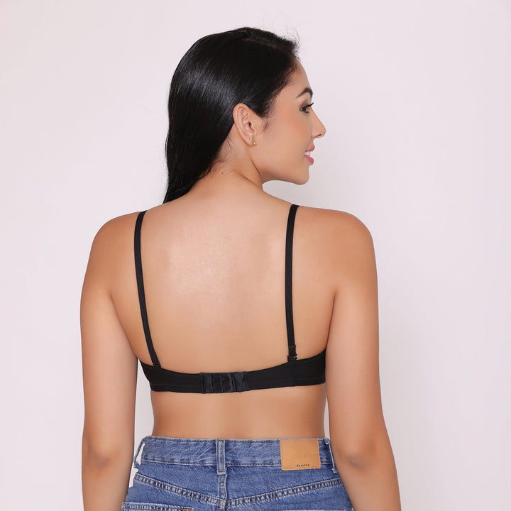 Lightly Padded Non Wired Tshirt Bra-ROMI