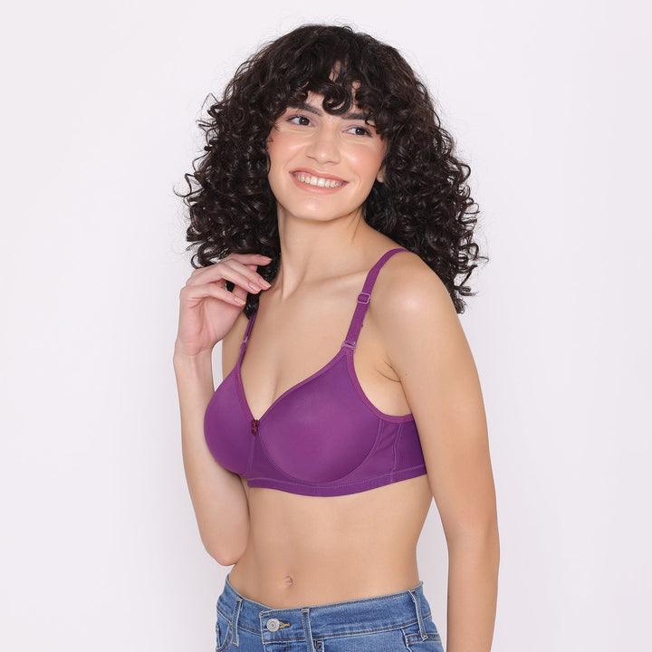 Full Coverage T-Shirt Bra Lightly Padded-LILY