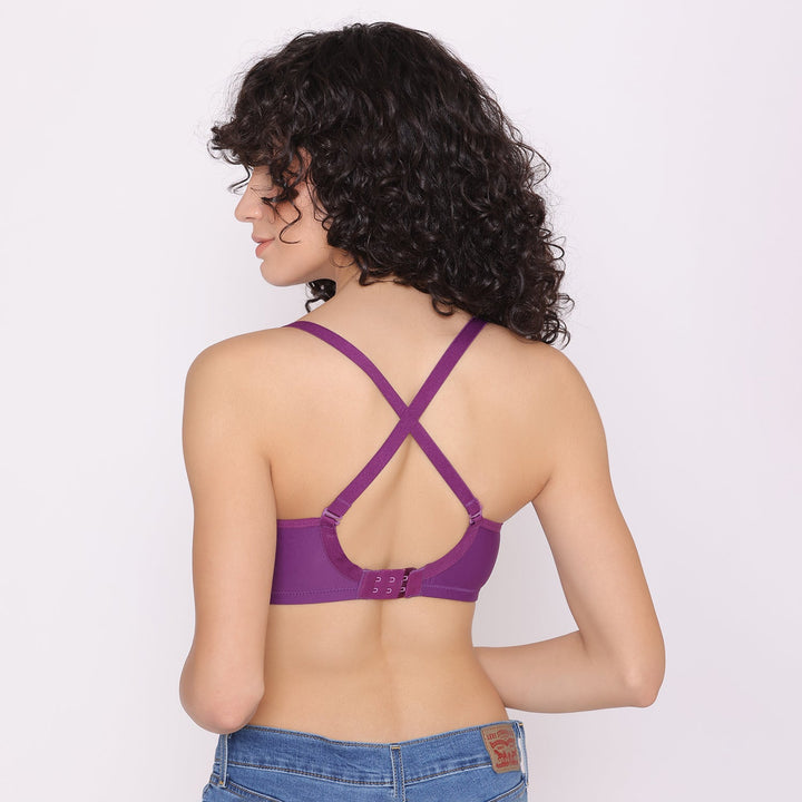 Full Coverage T-Shirt Bra Lightly Padded-LILY