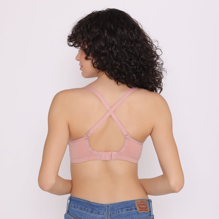 Full Coverage T-Shirt Bra Lightly Padded-LILY