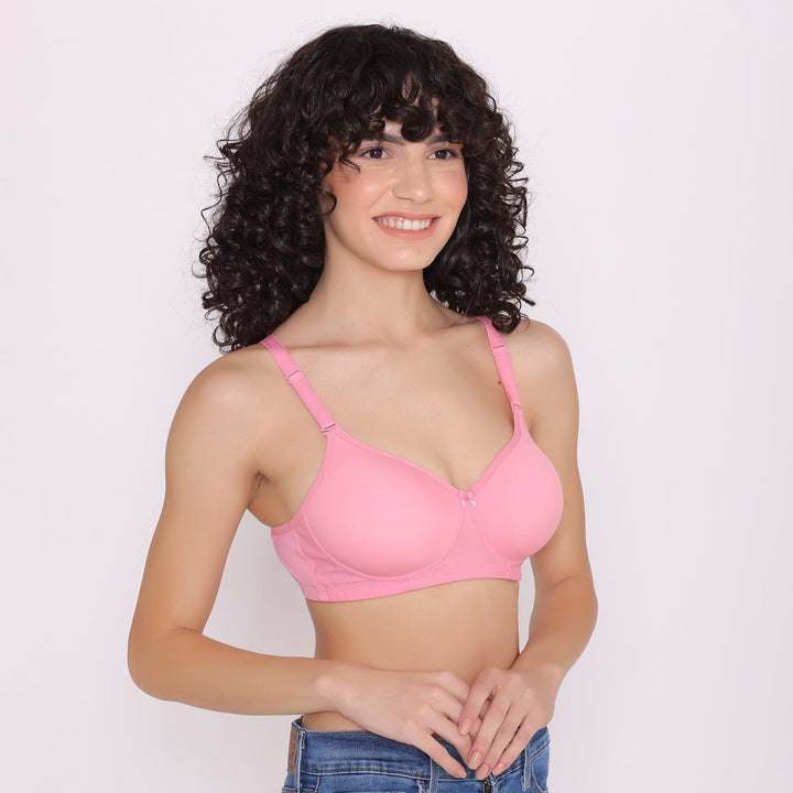 Full Coverage T-Shirt Bra Lightly Padded-LILY