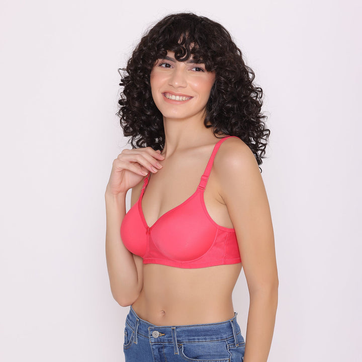 Full Coverage T-Shirt Bra Lightly Padded-LILY