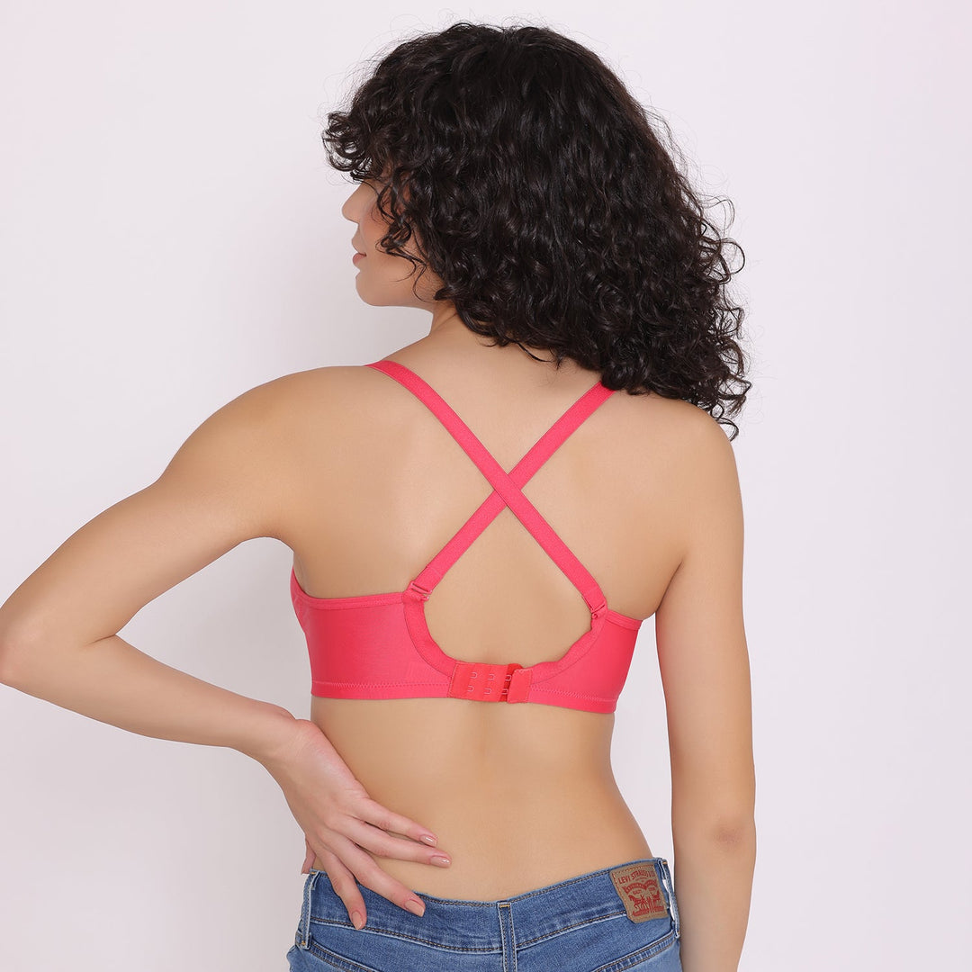 Full Coverage T-Shirt Bra Lightly Padded-LILY