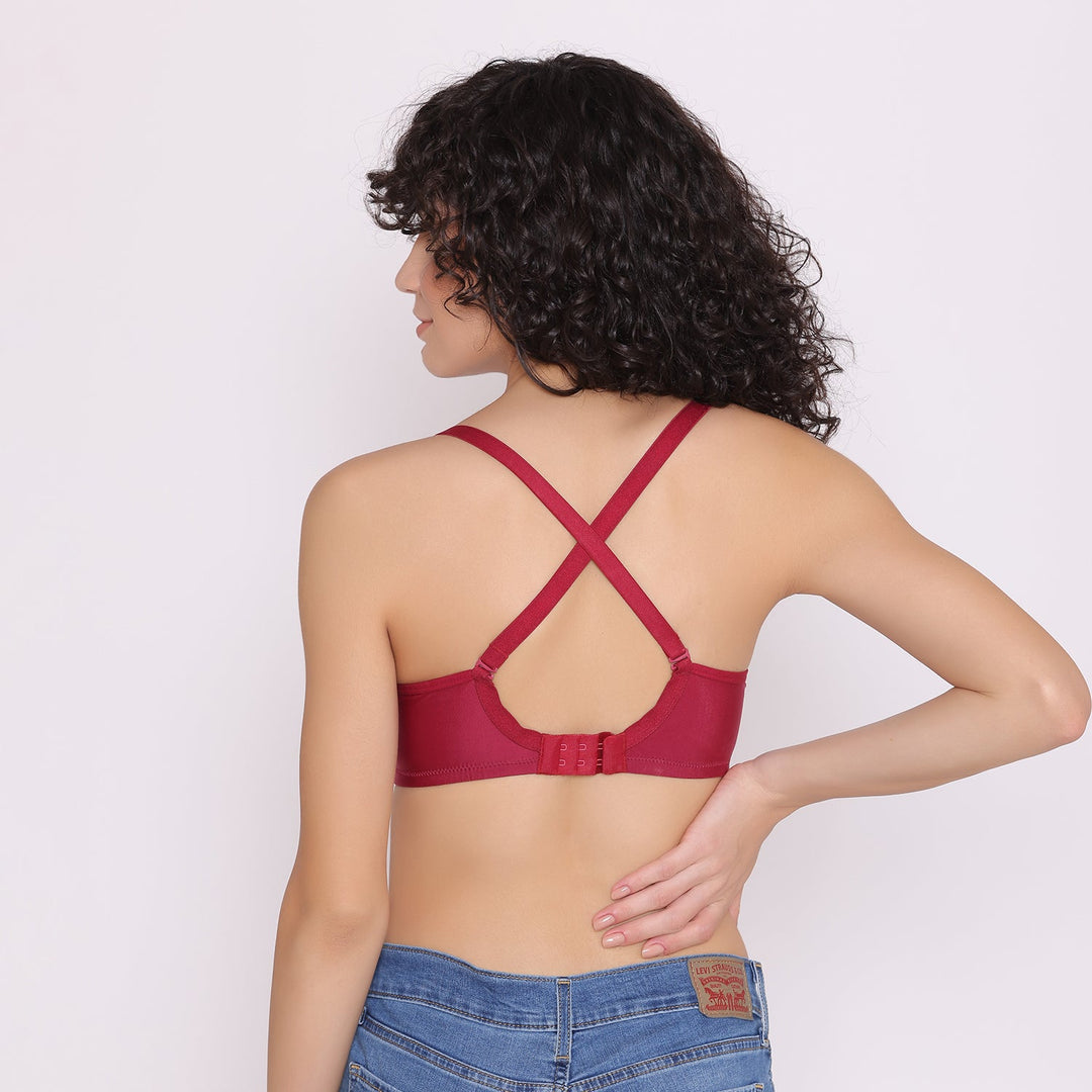 Full Coverage T-Shirt Bra Lightly Padded-LILY