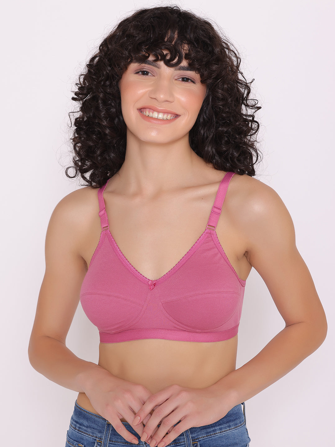 Women's Non Padded Non-Wired Regular Bra-RIO Combo of 3