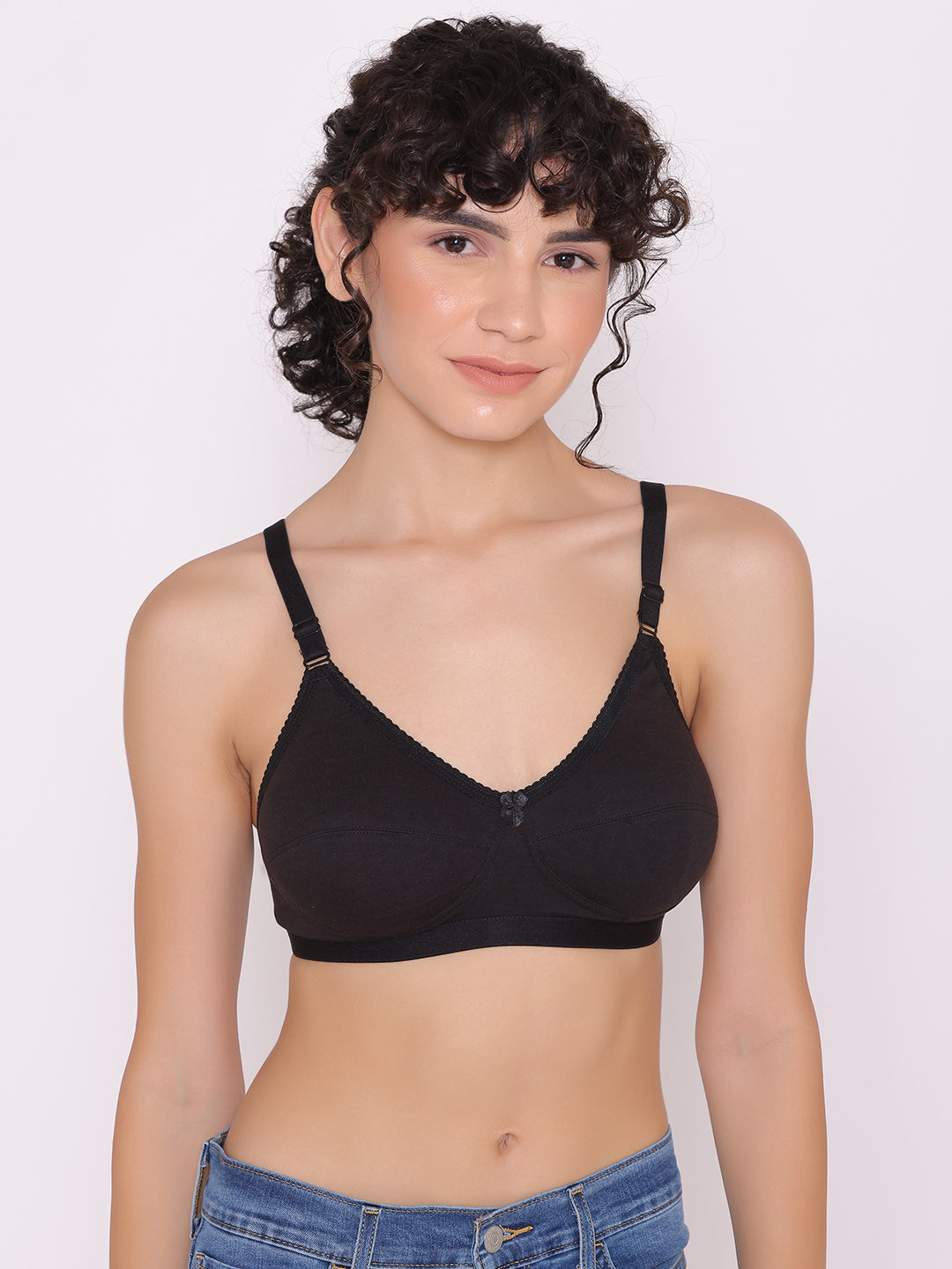 Women's Non Padded Non-Wired Regular Bra-RIO Combo of 3