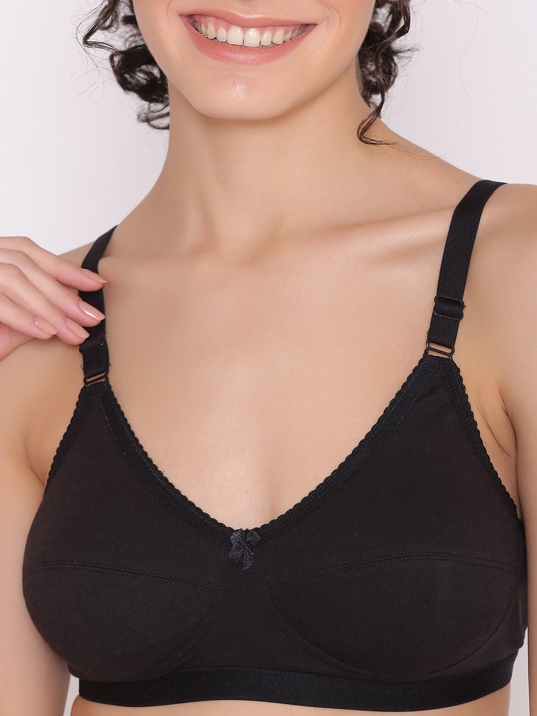 Women's Non Padded Non-Wired Regular Bra-RIO Combo of 3
