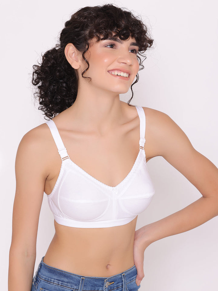 Women's full coverage cotton bra (Pack of 4) -BELLA