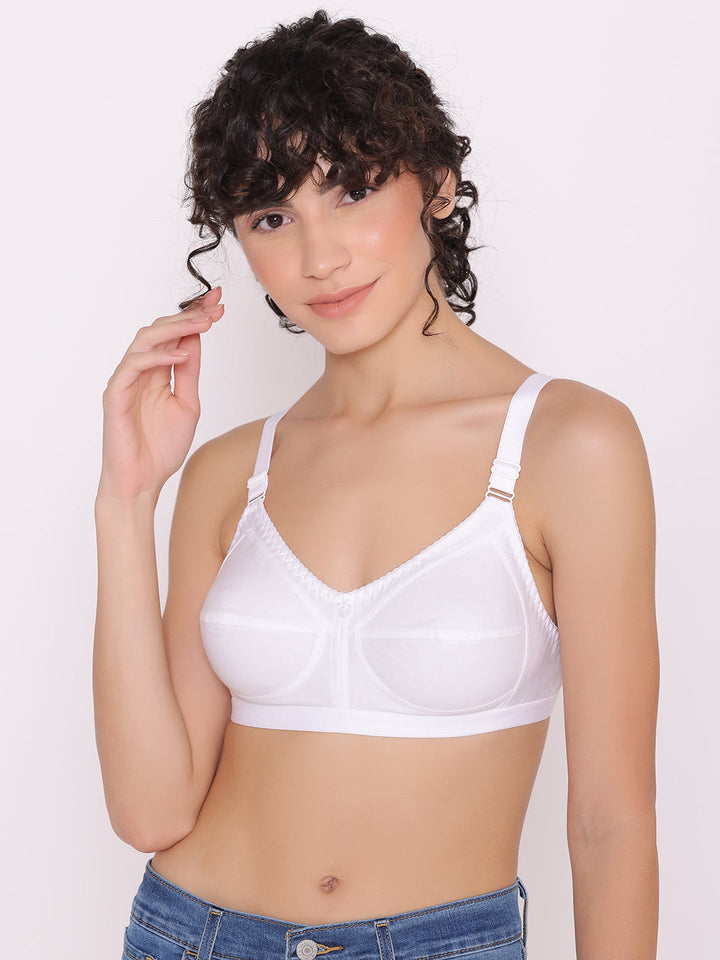 Women's full coverage cotton bra (Pack of 2) -BELLA