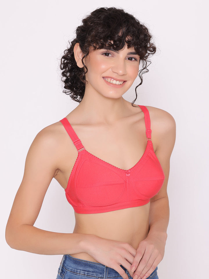 Women's full coverage cotton bra (Pack of 3) -BELLA