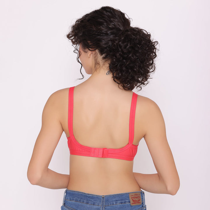 Women's full coverage cotton bra-BELLA