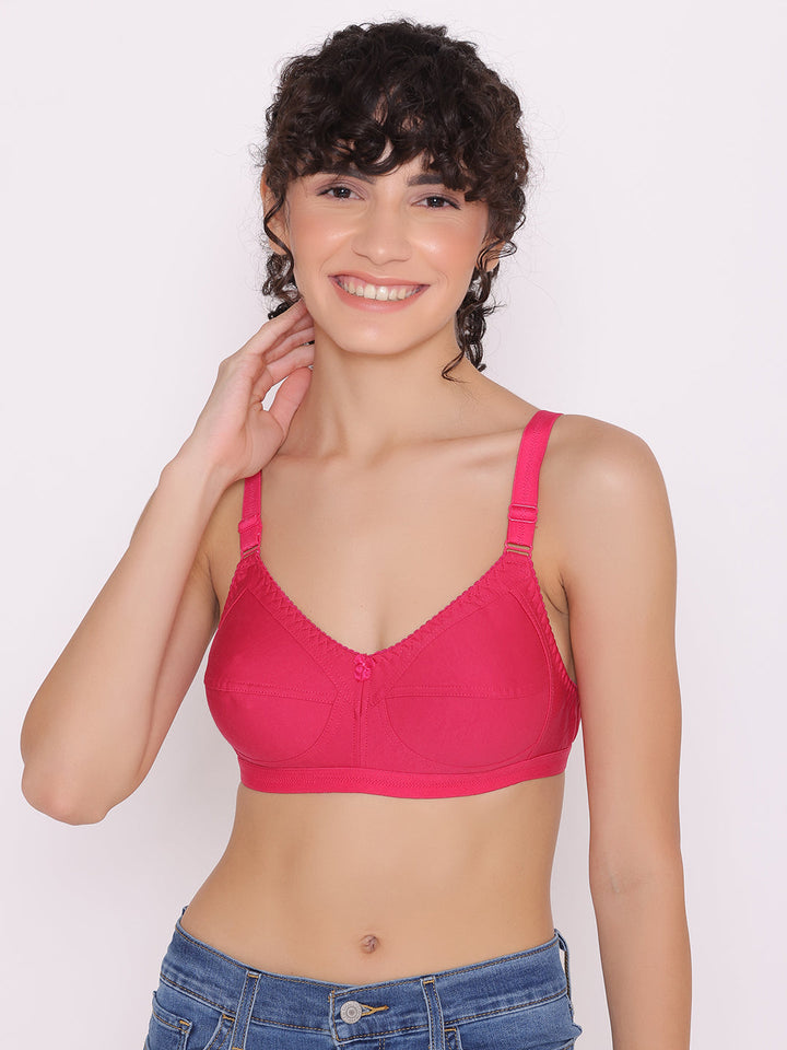 Women's full coverage cotton bra (Pack of 2) -BELLA