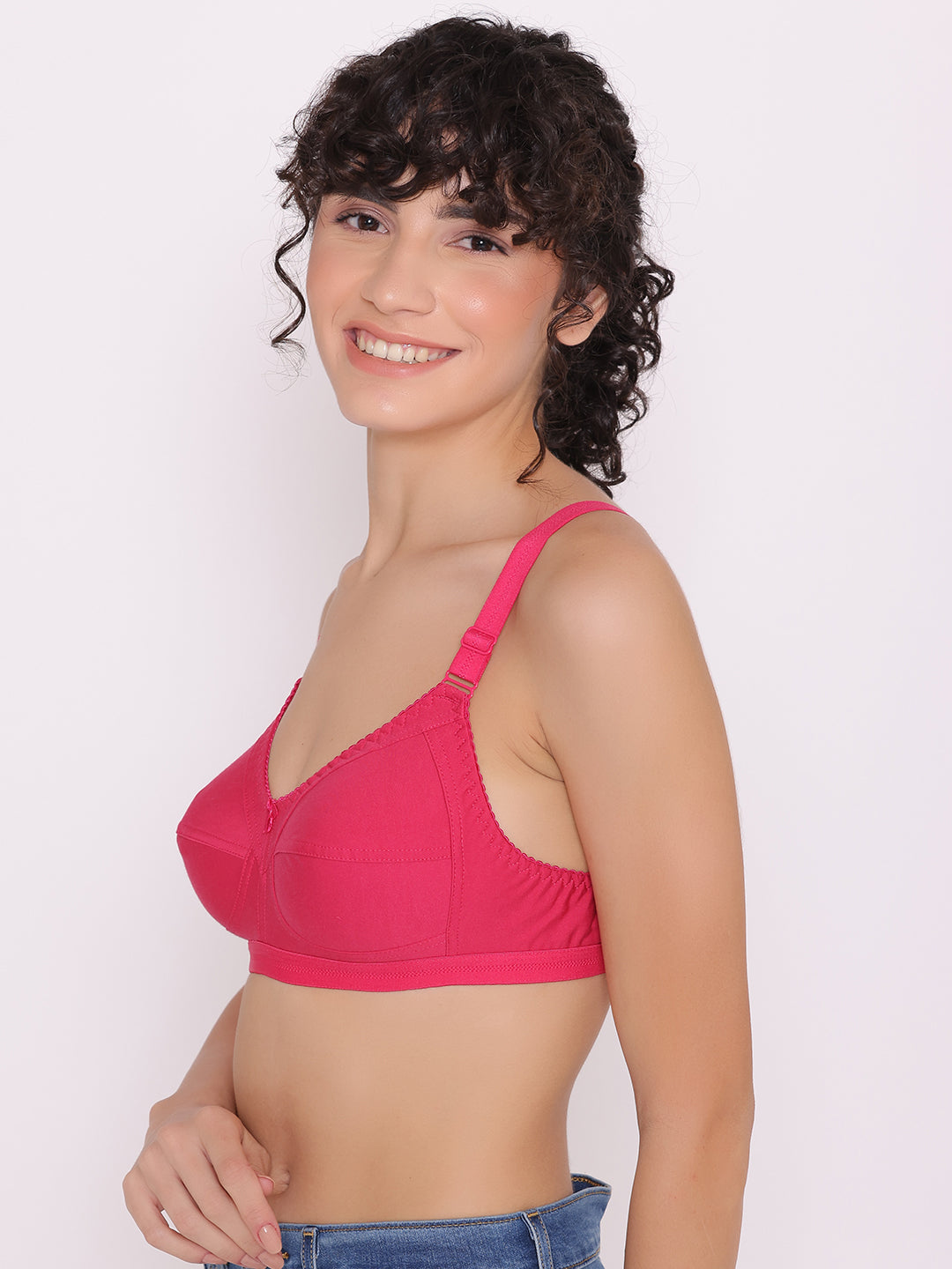 Women's full coverage cotton bra (Pack of 2) -BELLA