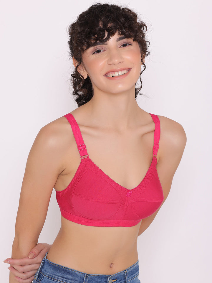 Women's full coverage cotton bra (Pack of 2) -BELLA