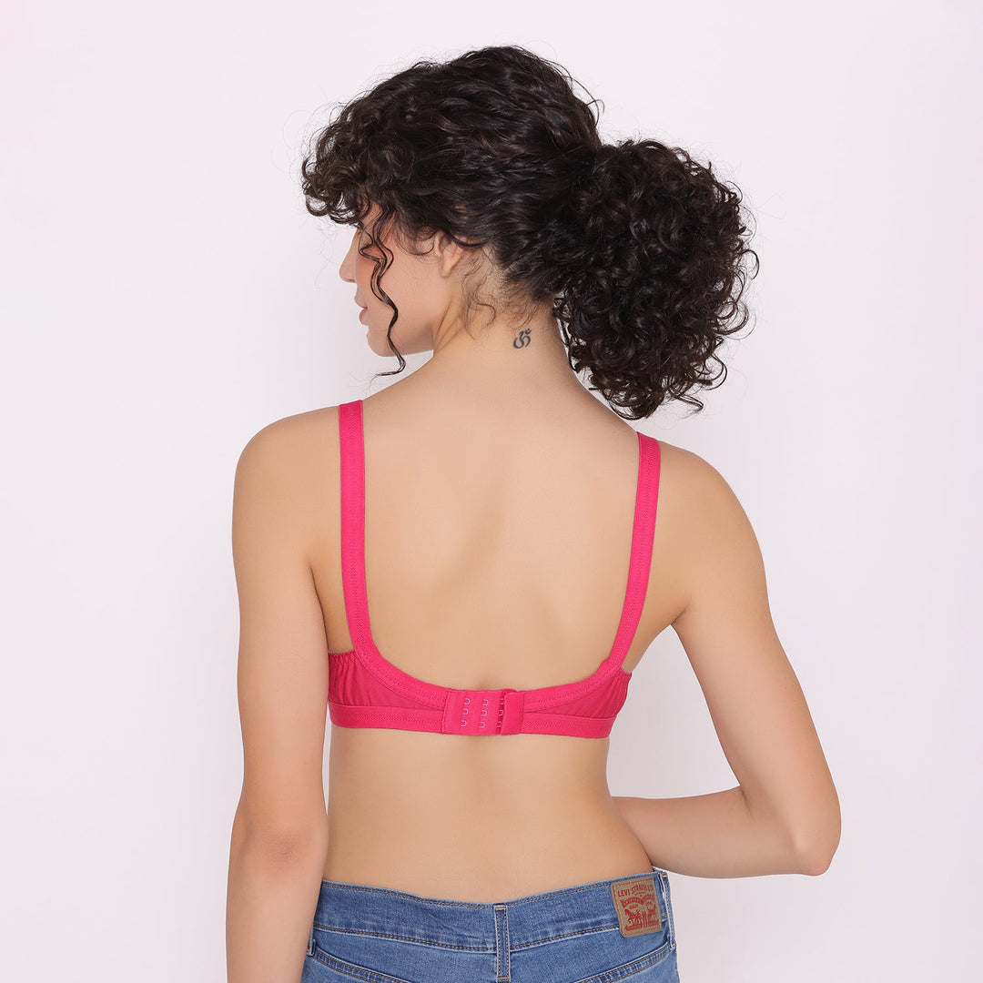 Women's full coverage cotton bra-BELLA