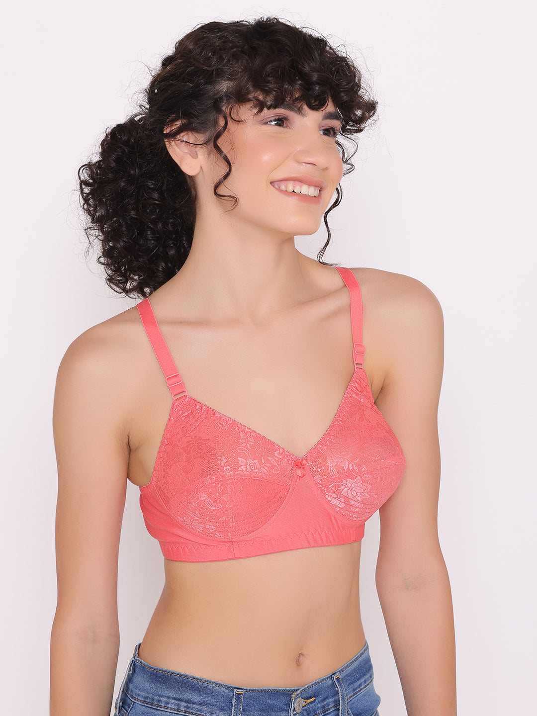 Women's Full coverage non padded Bra (Pack of 3)-Dora