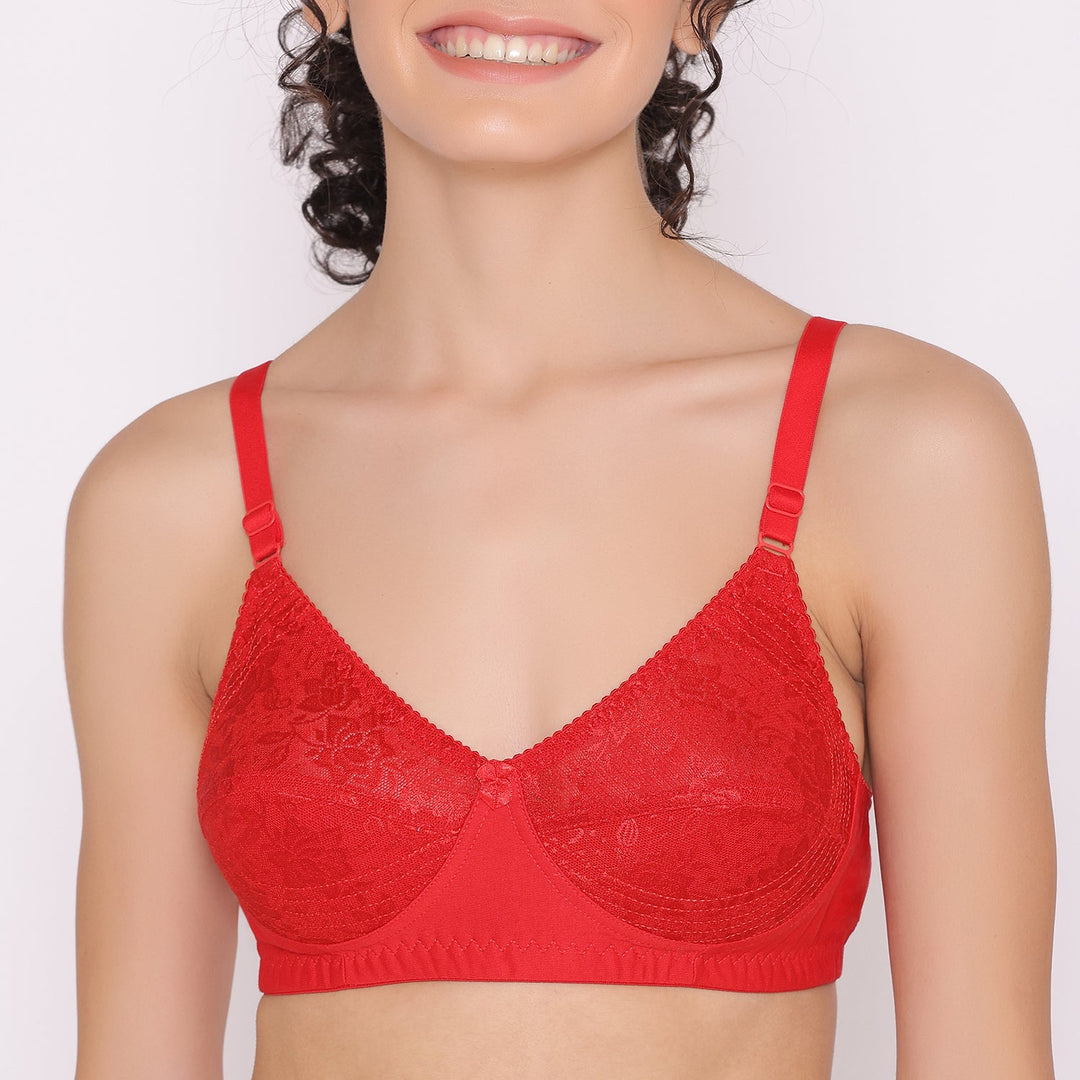 Women's Full coverage non padded Bra-Dora