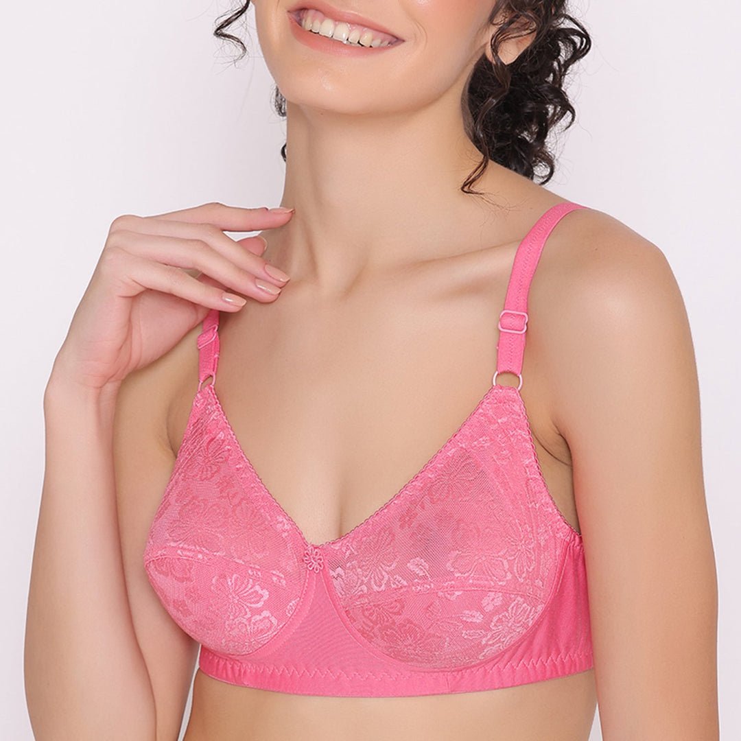 Women's Full coverage non padded Bra-Dora