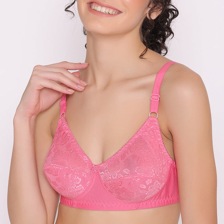 Women's Full coverage non padded Bra-Dora