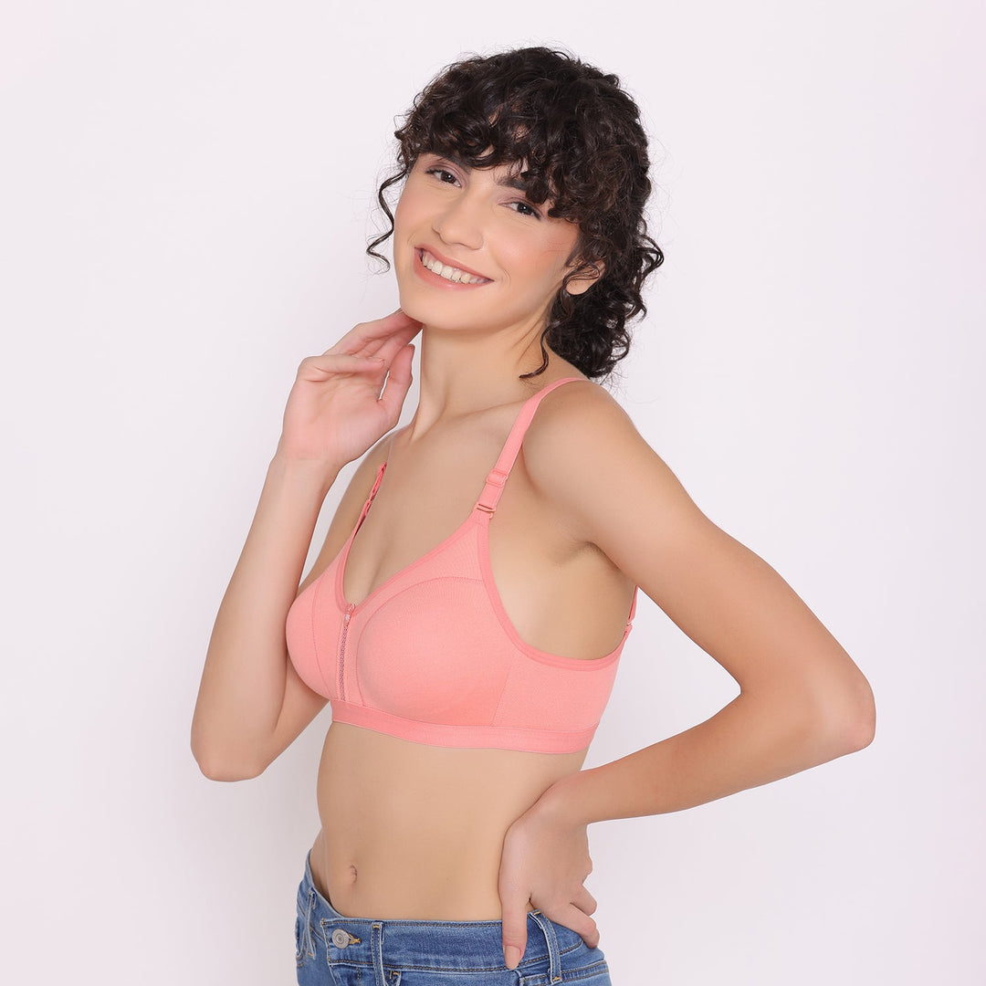 Women's Non Padded Non-Wired Regular Bra-VEGAS COMBO OF 2