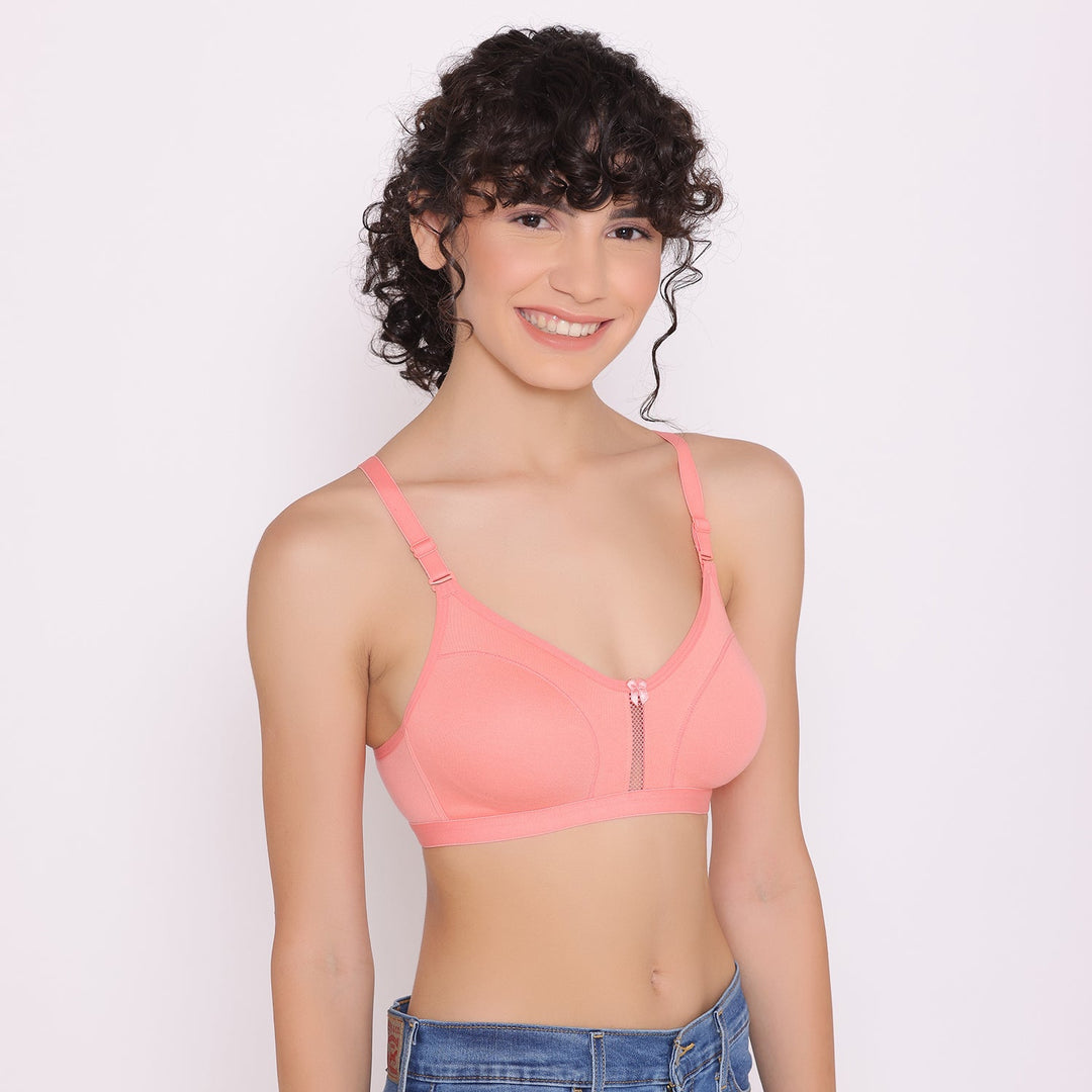 Women's Non Padded Non-Wired Regular Bra-VEGAS COMBO OF 3