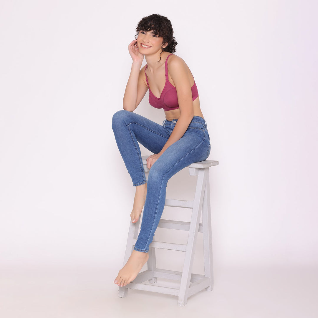 Women's Non Padded Non-Wired Regular Bra-VEGAS