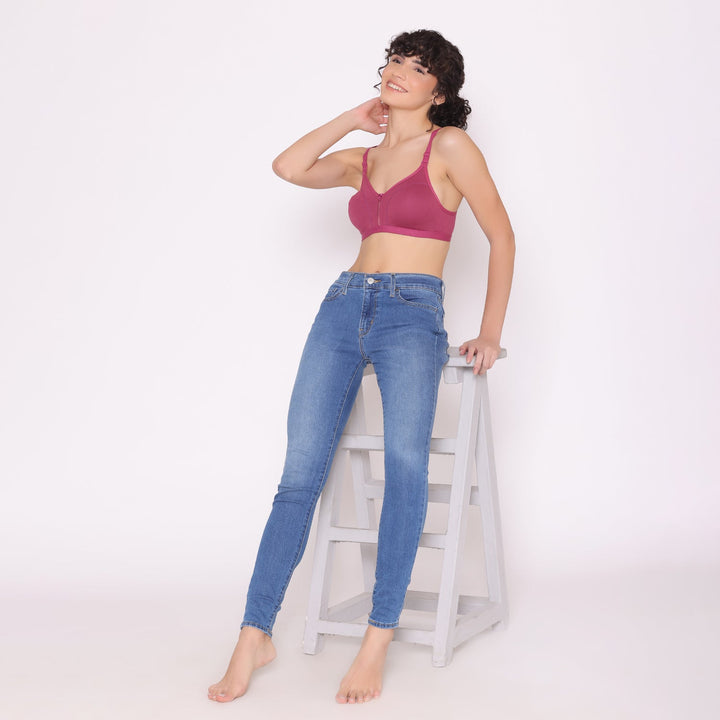 Women's Non Padded Non-Wired Regular Bra-VEGAS