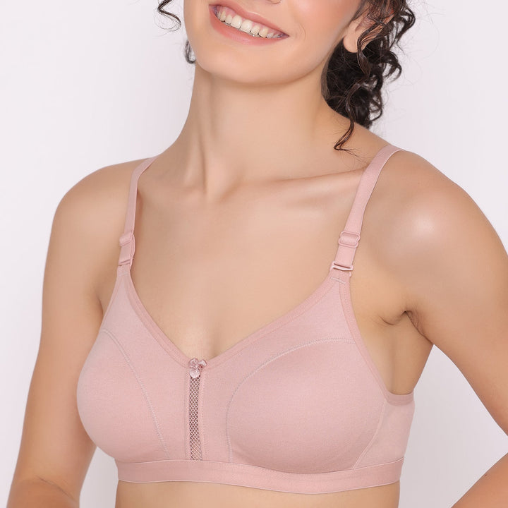 Women's Non Padded Non-Wired Regular Bra-VEGAS COMBO OF 2