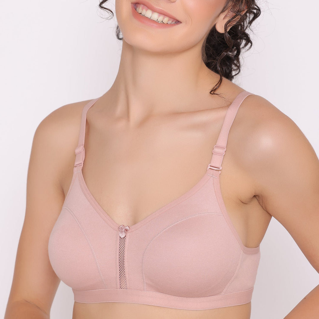 Women's Non Padded Non-Wired Regular Bra-VEGAS COMBO OF 4