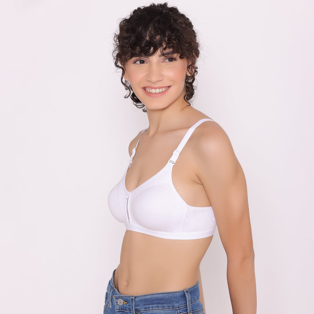 Women's Non Padded Non-Wired Regular Bra-VEGAS COMBO OF 3