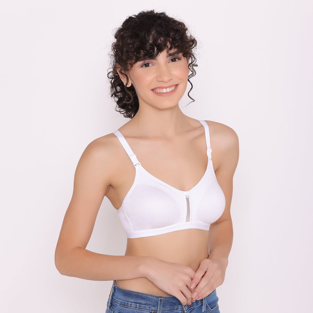 Women's Non Padded Non-Wired Regular Bra-VEGAS COMBO OF 3