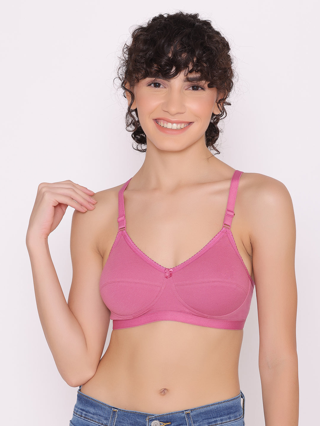 Women's Non Padded Non-Wired Regular Bra-RIO Combo of 2