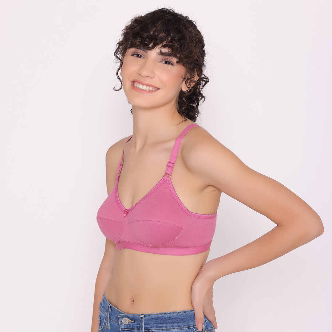 Women's Non Padded Non-Wired Regular Bra-RIO Combo of 6