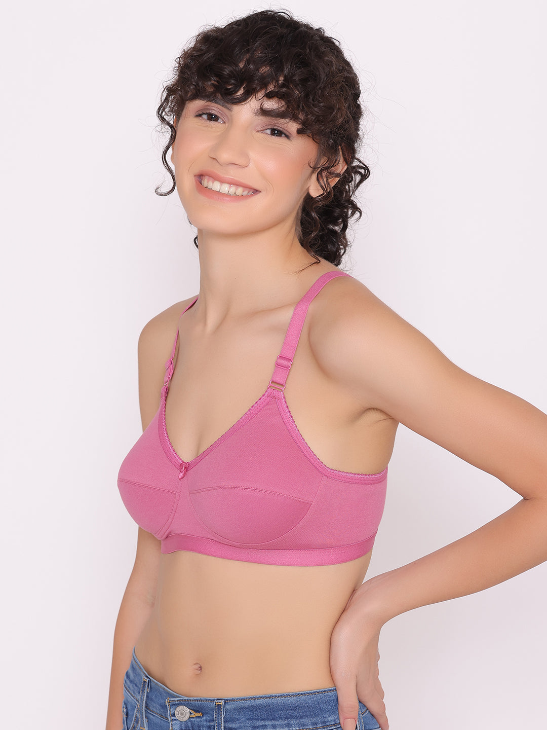 Women's Non Padded Non-Wired Regular Bra-RIO Combo of 2