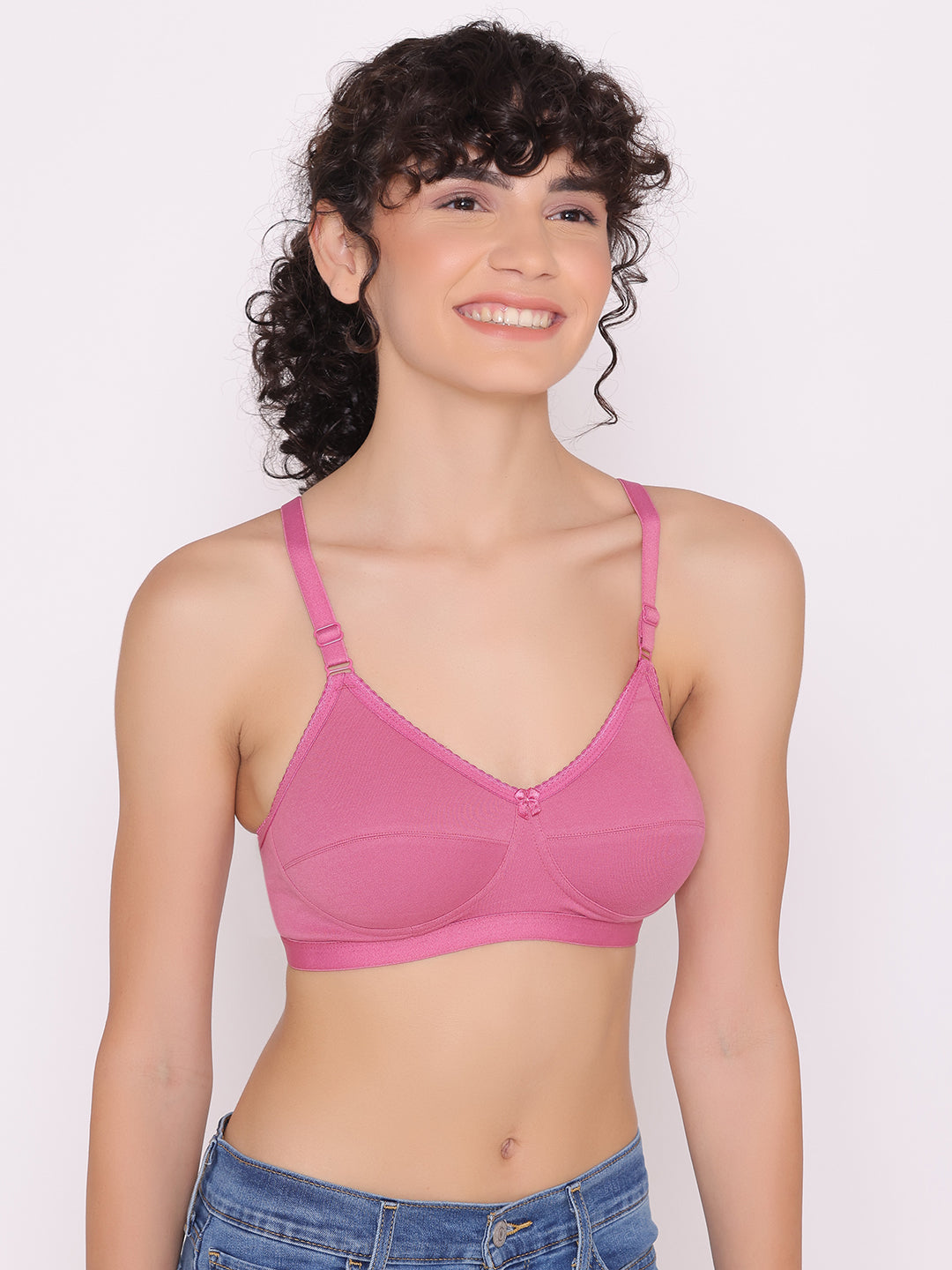 Women's Non Padded Non-Wired Regular Bra-RIO Combo of 3