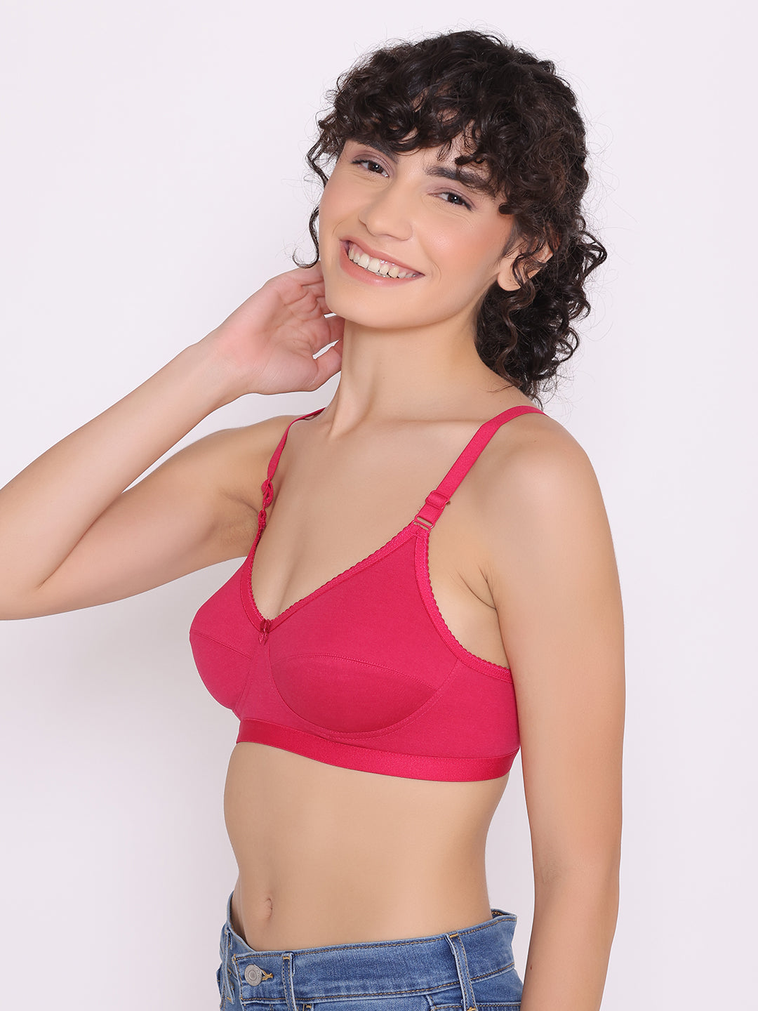 Women's Non Padded Non-Wired Regular Bra-RIO Combo of 2