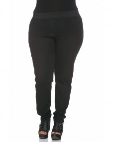 Plus Size Black Tight Fit Jeggings