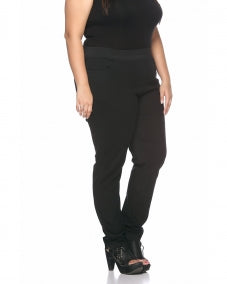 Plus Size Black Tight Fit Jeggings