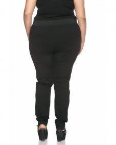 Plus Size Black Tight Fit Jeggings