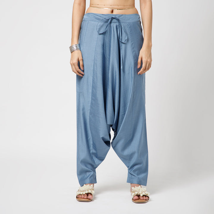 Blue Harem Pant