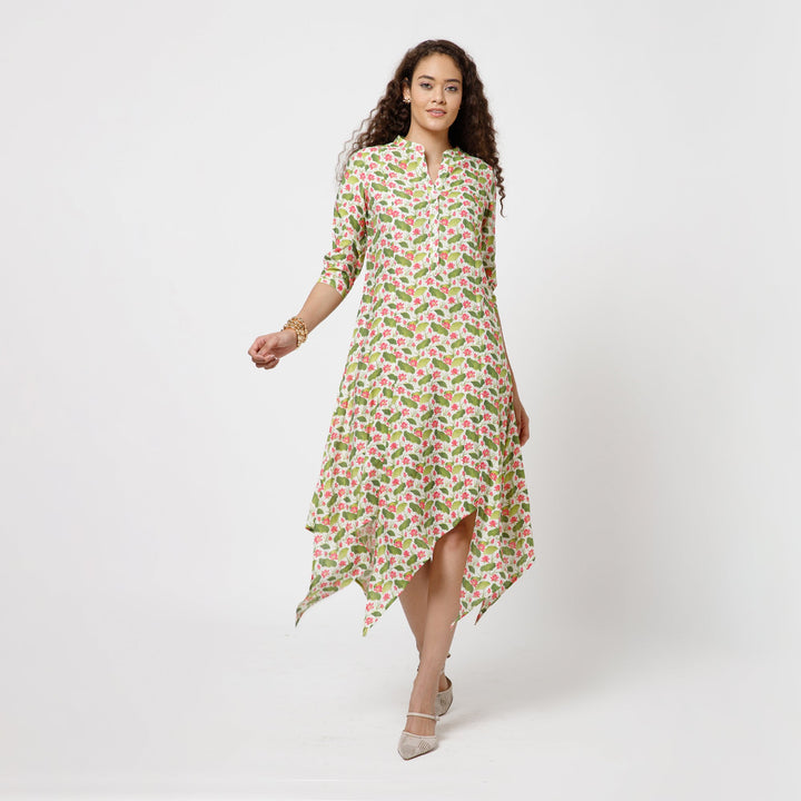 Lotus Triangle Dress