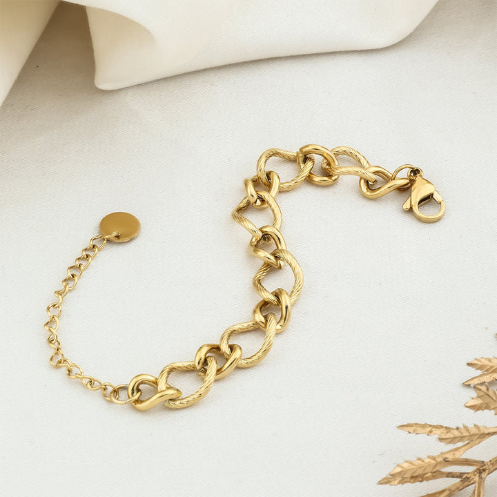 Classic link chain bracelet